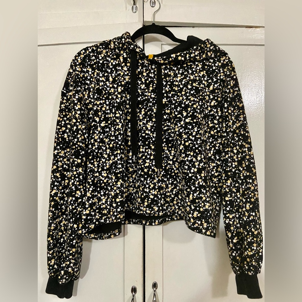 Eloquii R29 X Eloquii Star Print Crop Hoodie - image 2